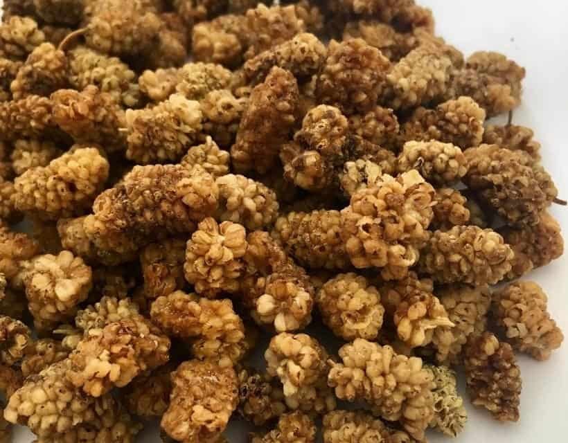 Get rid of diseases with dry mulberry!