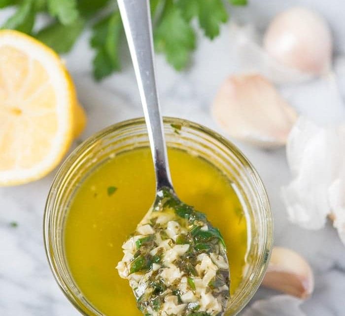 Lemon Garlic Protect your heart with parsley cure!