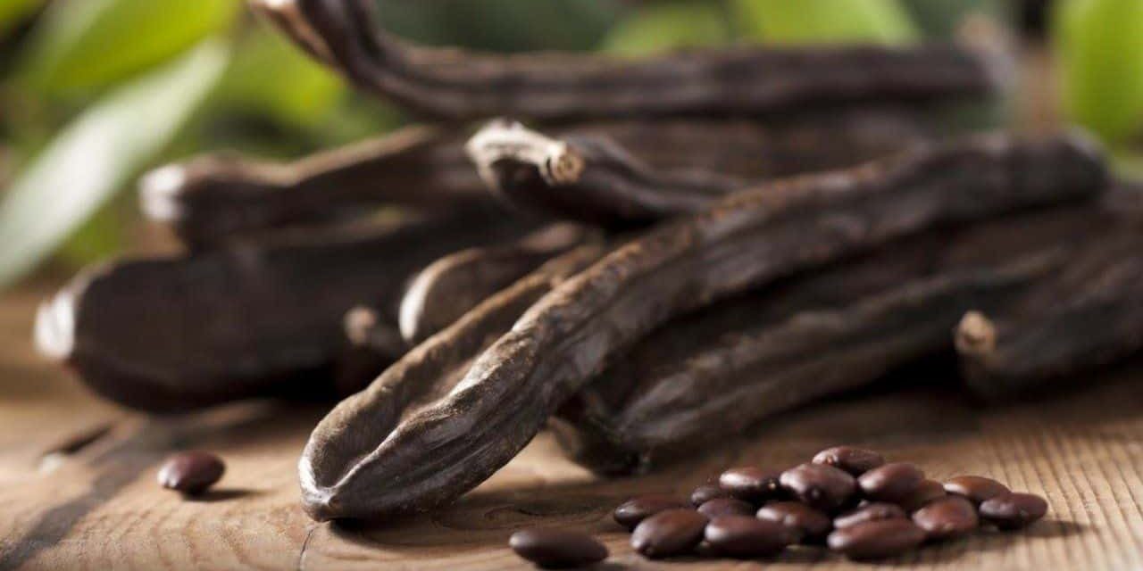 What are the benefits of carob juice?
