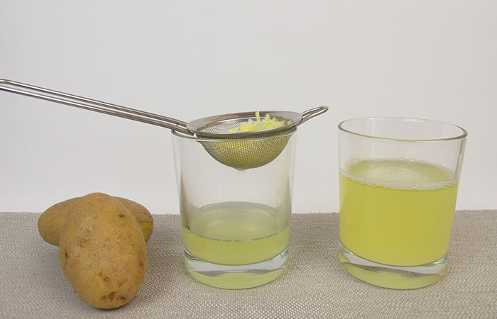 What is Potato juice good for? Potato juice mask