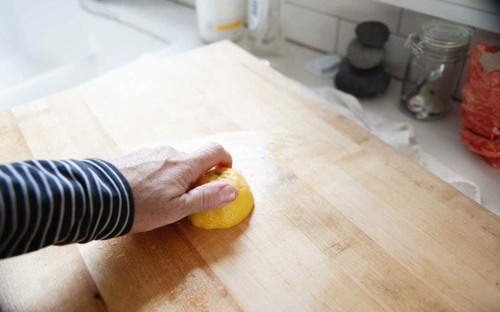 How to clean the wooden cutting board? Bamboo Cleaning