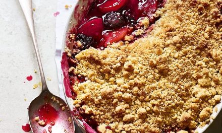 Crumble Recipe: Do with which fruit you want!